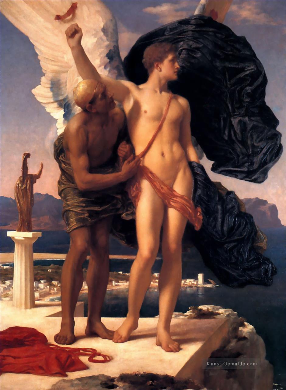 Icarus Akademismus Frederic Leighton Ölgemälde